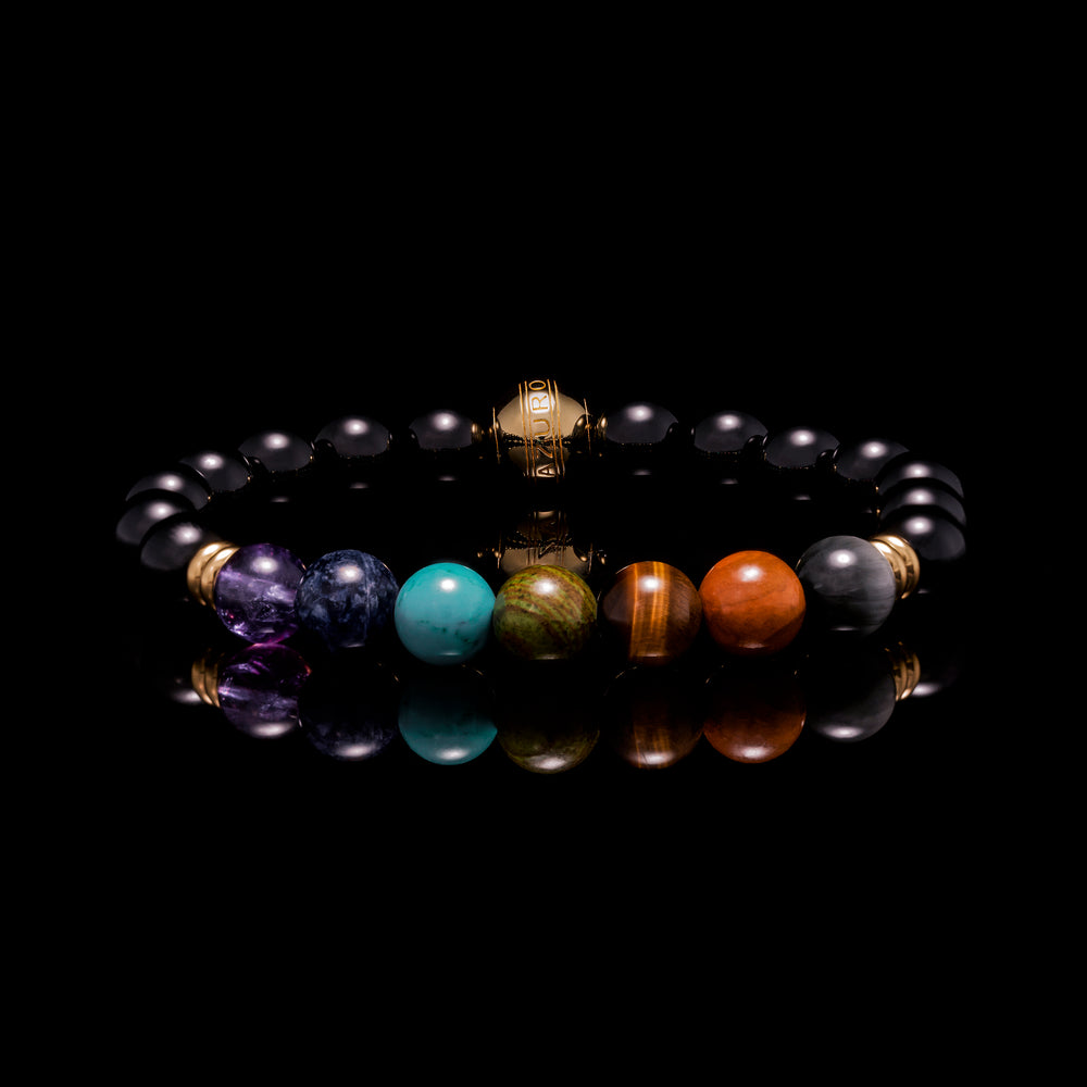 Amazon.com: Believe London Tiger Eye Bracelet with Jewelry Bag & Meaning  Card | Strong Elastic | Precious Natural Stones Crystal Healing Gemstone  Men Women Meditation: Clothing, Shoes & Jewelry